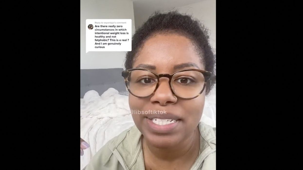 Self-proclaimed 'personal trainer with a fat body' actually says it's 'fatphobic' to intentionally lose weight