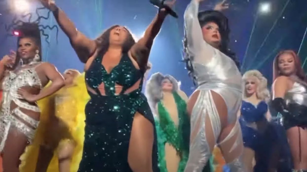 Lizzo fills concert stage with drag queens to protest Tennessee law: 'Why would I not create a safe space?'
