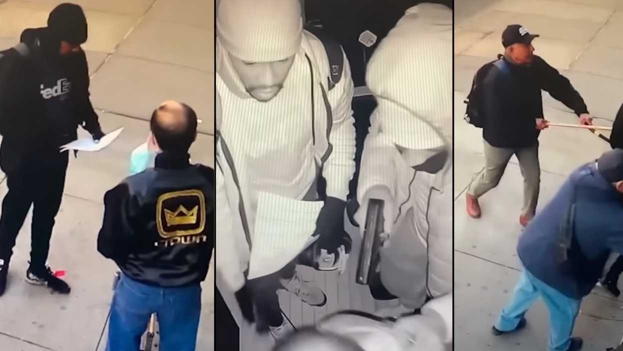 NYC street cleaners help thwart violent armed robbery of elderly business owners who were beaten and threatened by FedEx impersonators, police say