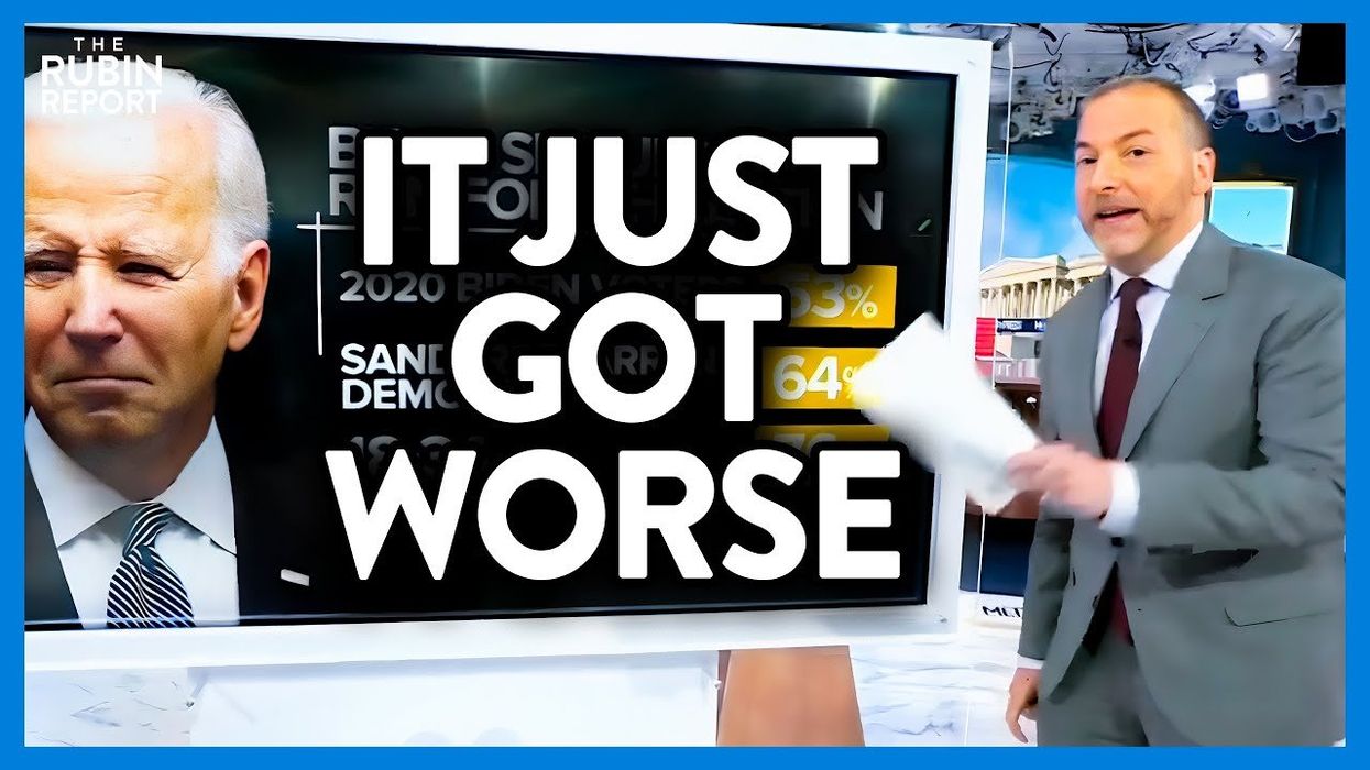 Even NBC host realizes how much worse it just got for Biden