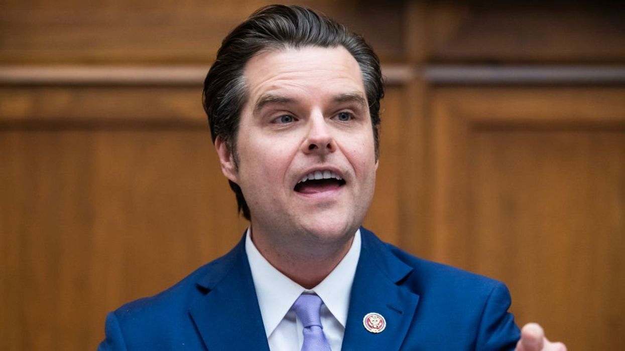 'I will be pressing charges': Rep. Matt Gaetz says woman threw drink on him