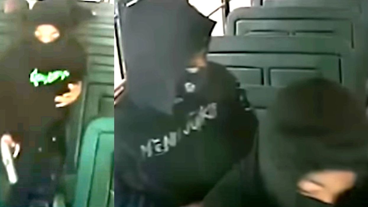 Masked teens pointed a gun at 14-year-old's head on a school bus and then pummeled him when the gun jammed 3 times