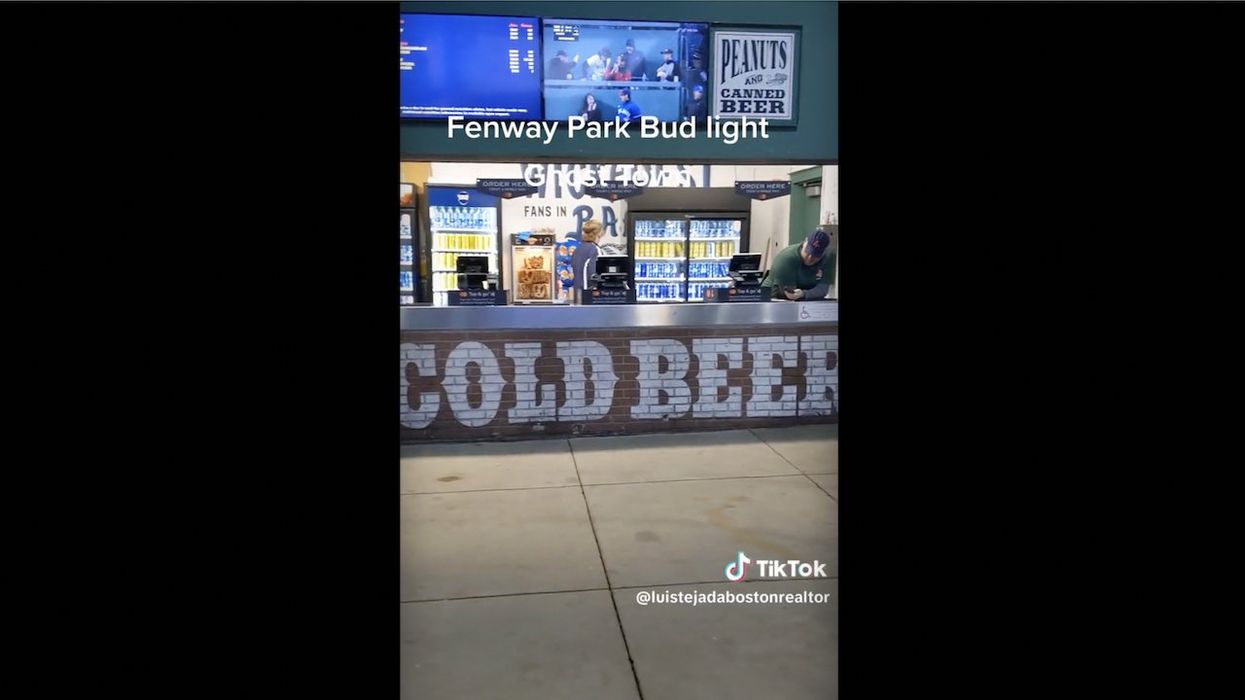 Bud Light 'Ghost Town' video goes viral: No buyers of embattled beer at Boston's Fenway Park — but big line at stand right next door
