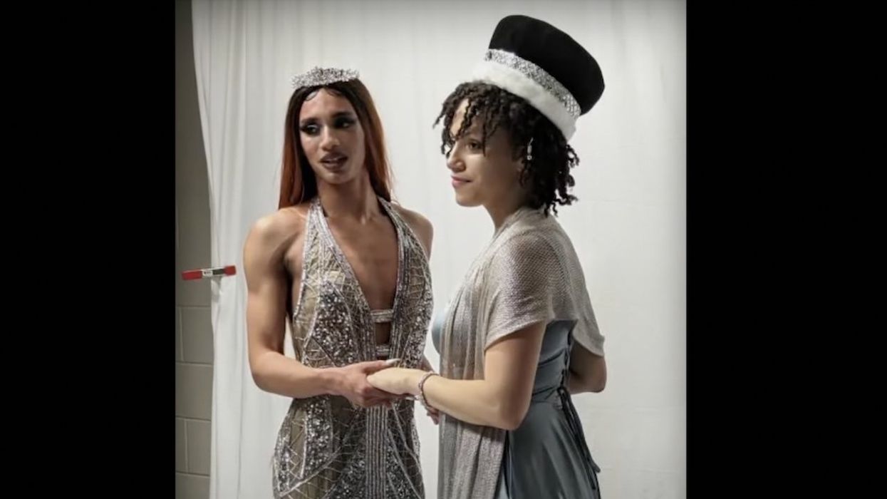 Gender-fluid HS seniors crowned prom king and queen: 'The LGBTQ really took over last night'