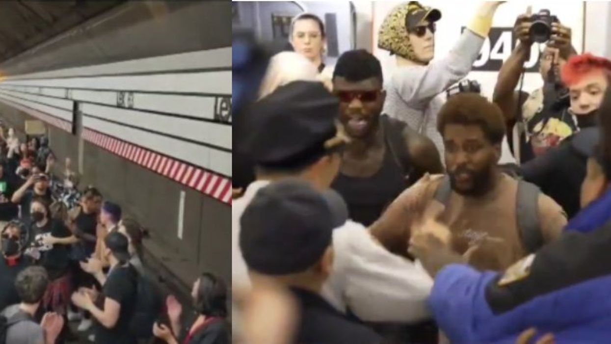 Video shows Jordan Neely protesters in New York City clash with police, block subway tracks, threaten to 'tear the city down'