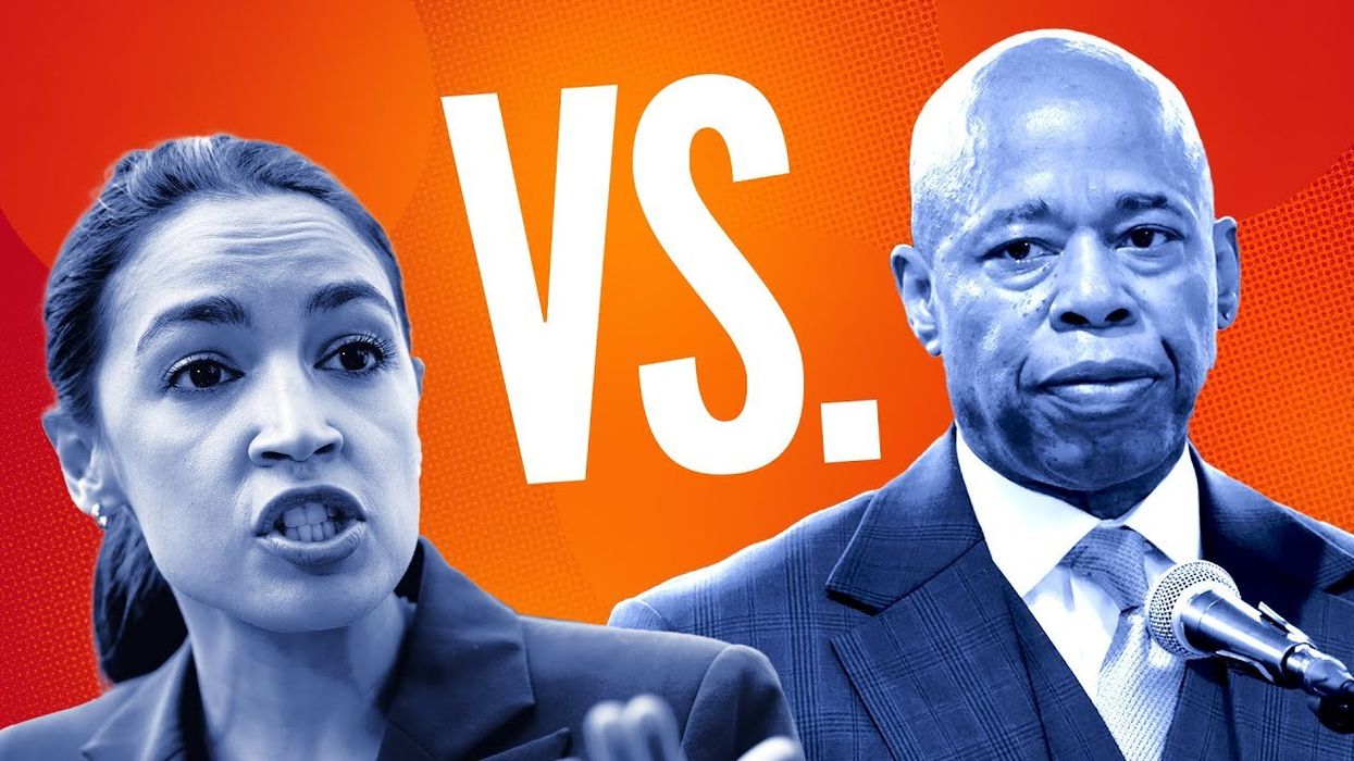 AOC & NYC mayor DUKE it out over Jordan Neely's death