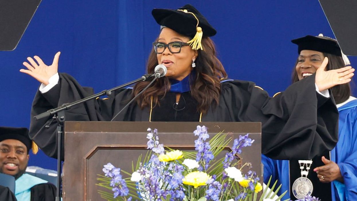 Oprah hits every woke talking point in commencement speech — addresses 'corrupted' Supreme Court, LGBT community, 'gutted' voting rights, 'military-grade assault rifles,' and more