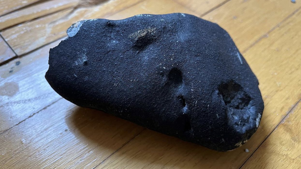 Close encounter: No one's inside NJ home when meteorite crashes through it; woman walks in minutes later and asks, 'What in the world has happened here?'
