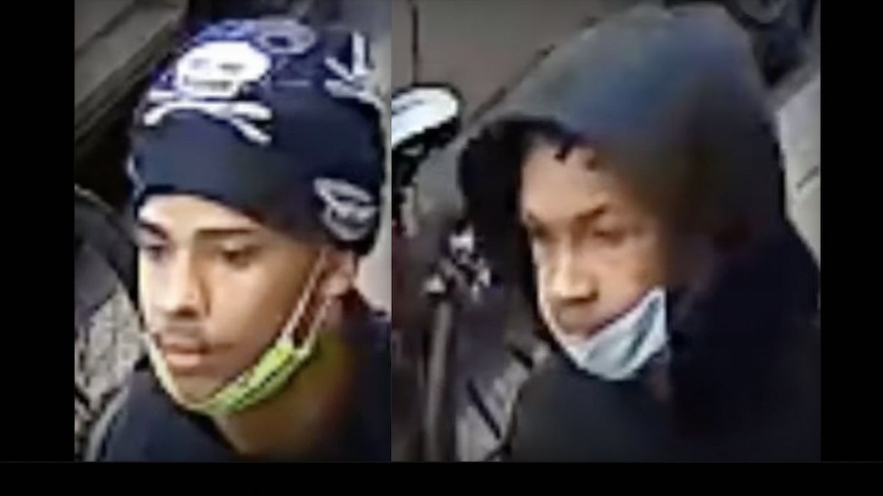 Pair of hapless teen carjackers choose victim who decides to fight back — and thugs take off running when tables turn on them
