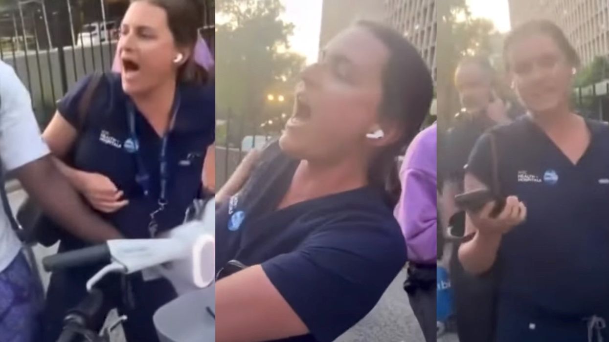 Pregnant nurse accused of racism in mega-viral rental bike incident provides evidence that she's innocent