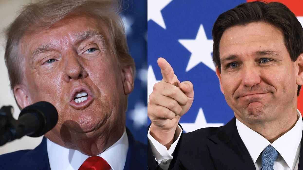 Trump responds to DeSantis 2024 announcement with mocking videos on Truth Social: 'My Red Button is bigger'