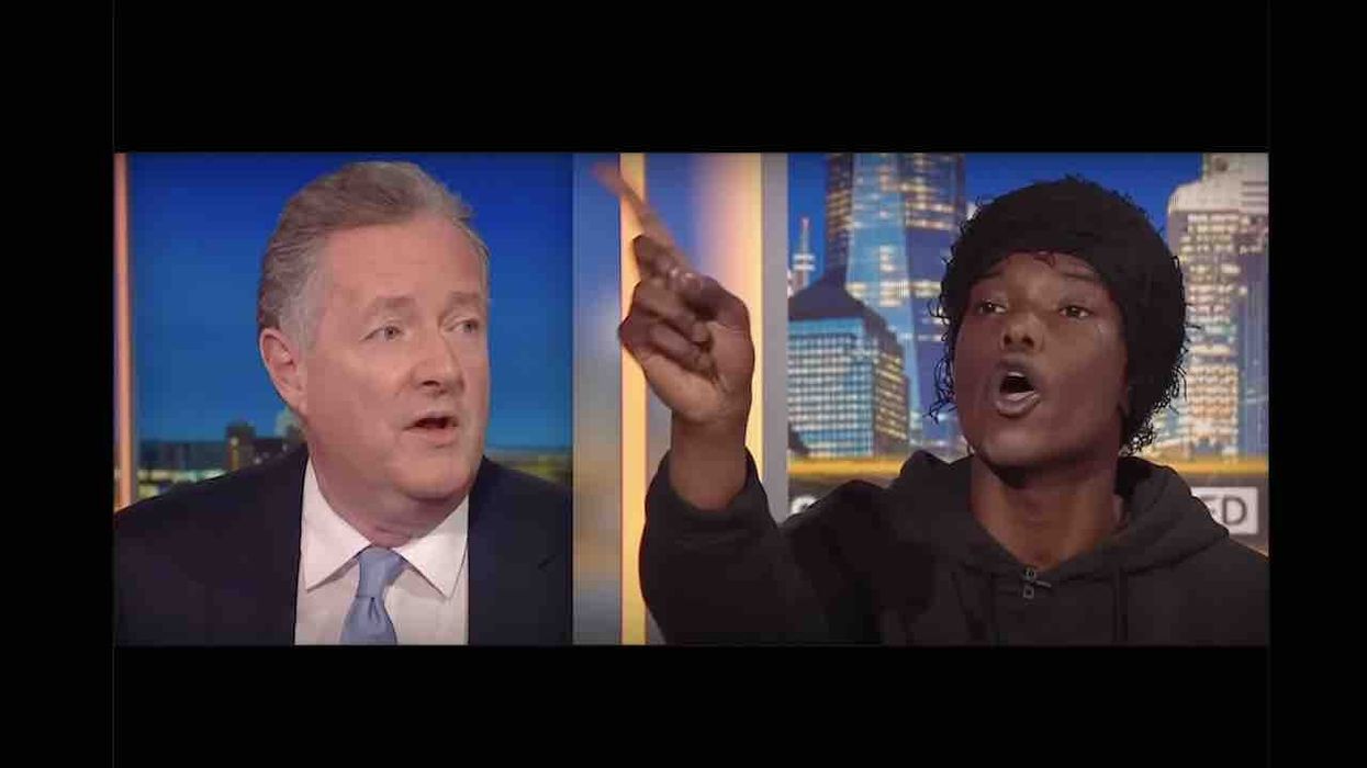 TikTok star, 18, who's terrorized people with vicious public pranks tries to show up Piers Morgan. It doesn't go too well for attention-starved lad.