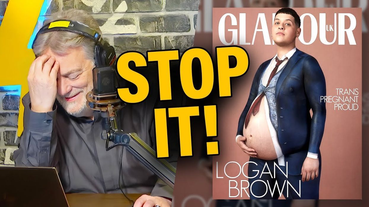 Stunning and brave: Pregnant man on UK Glamour magazine