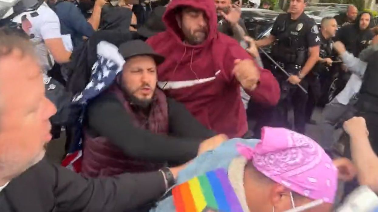 Brawls break out between parents and leftists over Glendale school board's resolution to once again 'engage students' in LGBT activism