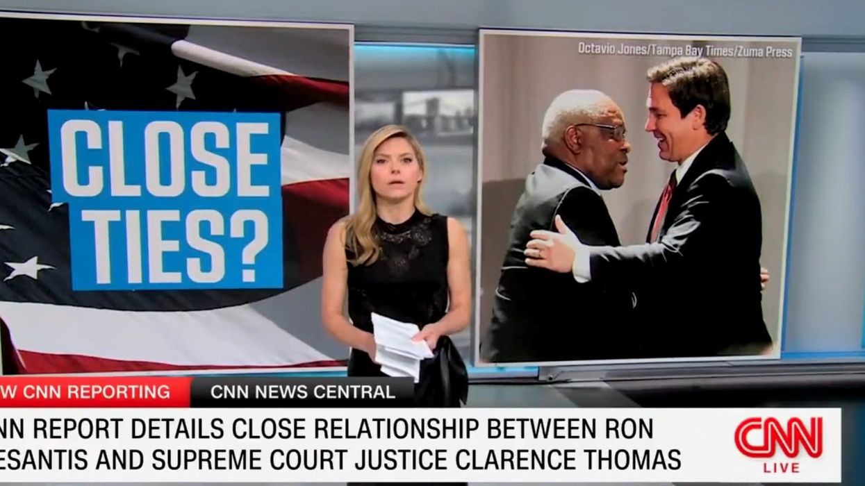 CNN drops special report about Clarence Thomas, Gov. DeSantis: They once had a 'big bear hug'