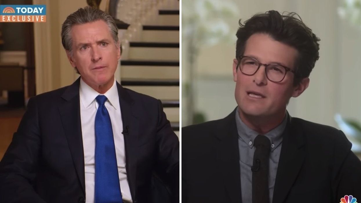 Reporter calls out Gavin Newsom for threatening Gov. DeSantis with criminal prosecution for migrant flights