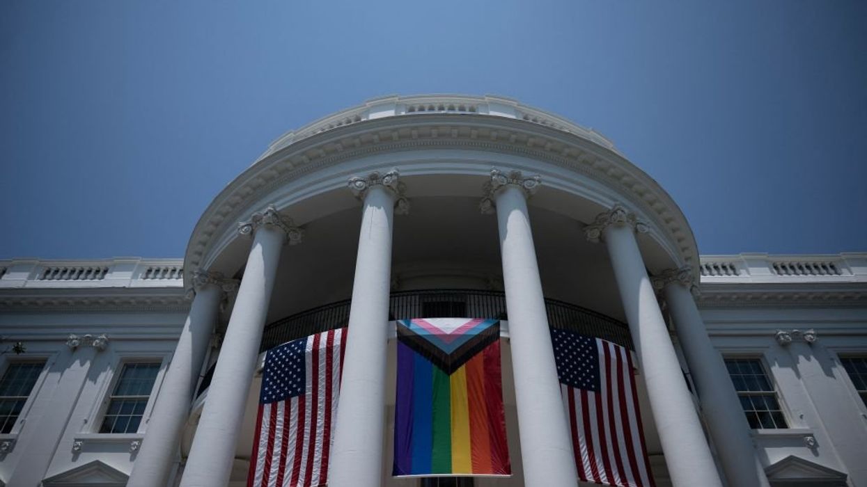 The White House prominently displayed a Pride flag, but a Republican is proposing a bill that would largely ban displaying non-American flags on federal property