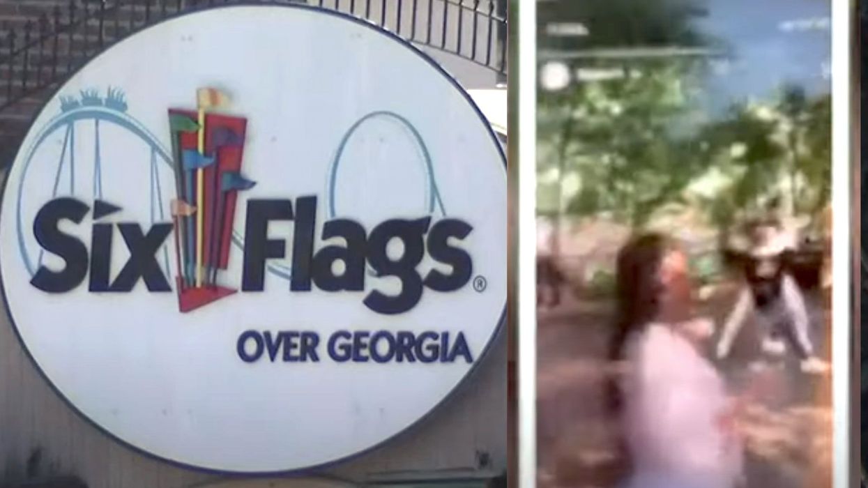 Video shows 14-year-old being brutally beaten at theme park over $1,400 shoes while bystanders look on