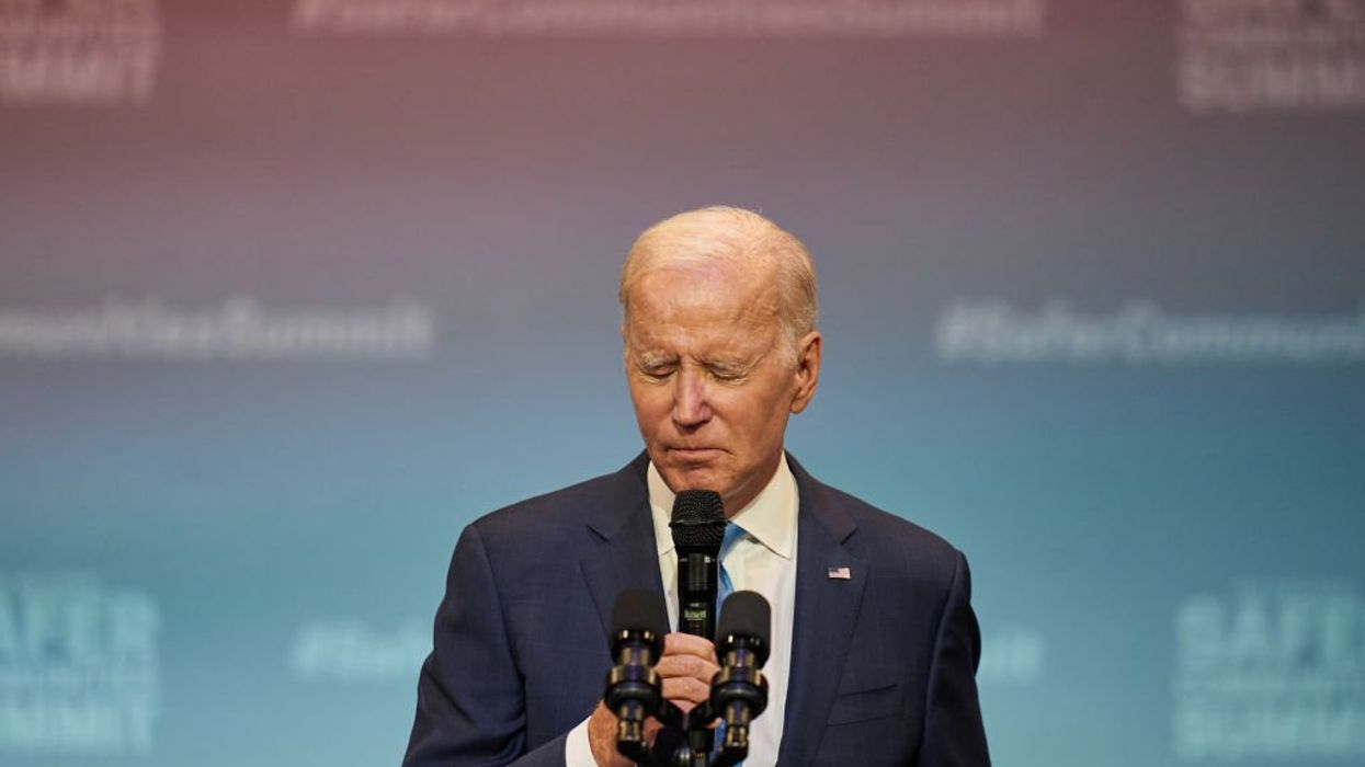 Video: Joe Biden ends gun control speech saying, 'God save the queen,' before needing guidance to walk offstage