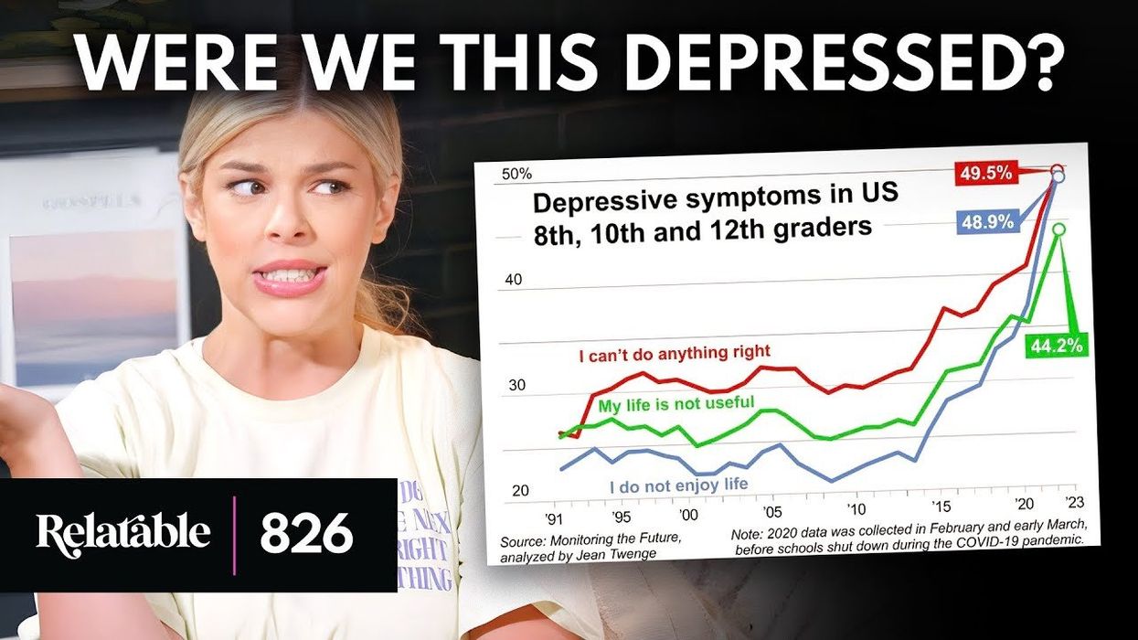 Study shows that 50% of America’s teens are SEVERELY depressed – they know FAR too much