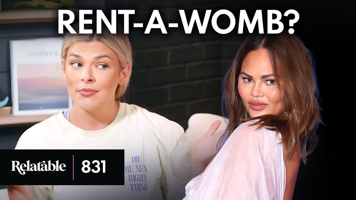 Chrissy Teigen rents a womb?