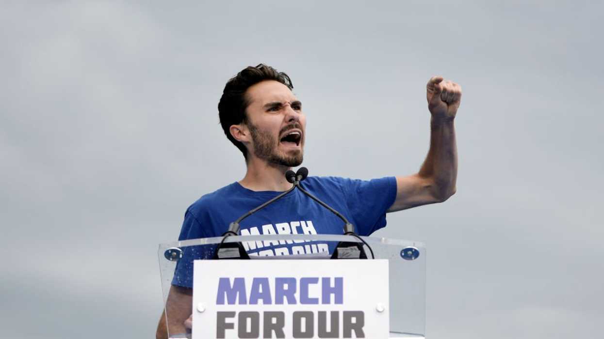 'Hell, if you're that bad of a shot you're safer with a baseball bat': David Hogg argues that gun owners shouldn't need more than 10 rounds per magazine