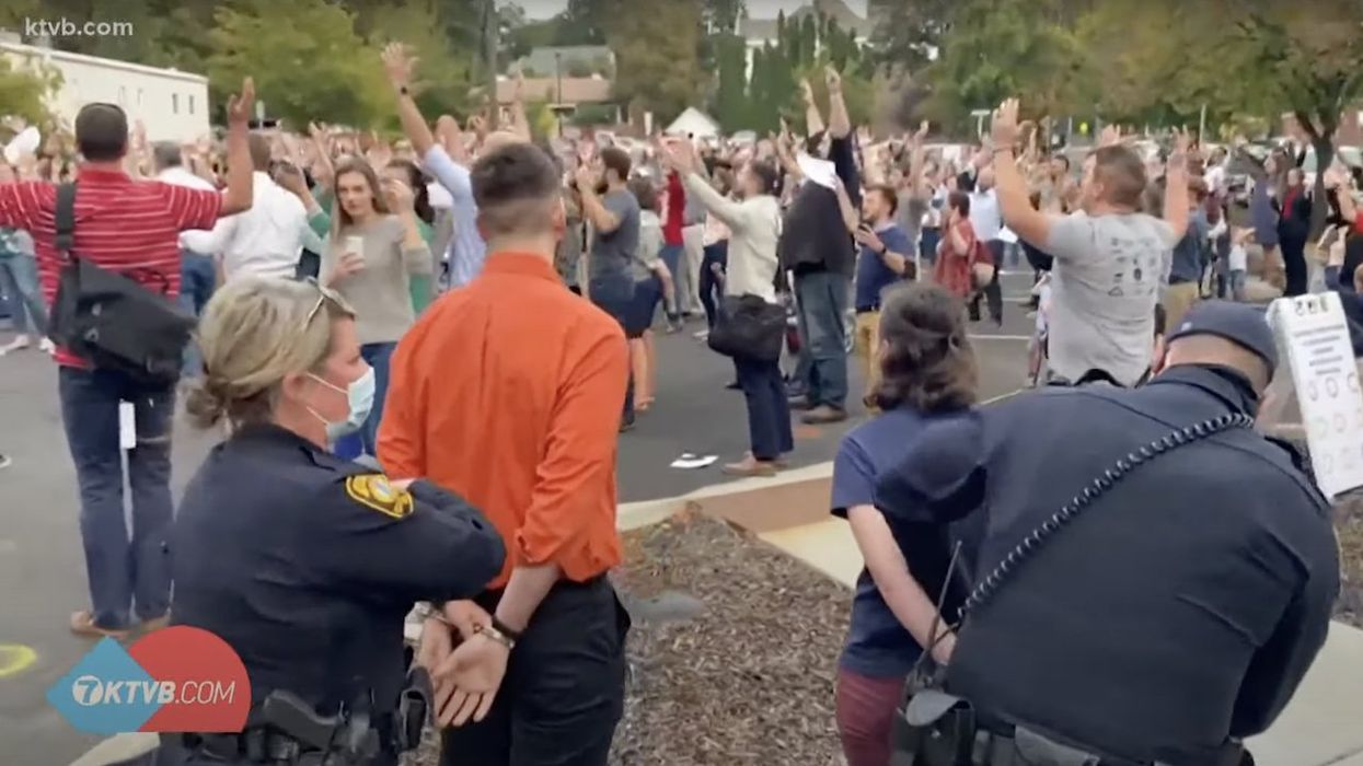 Idaho city forking over $300,000 to church members in settlement over their 2020 arrests for ignoring mask mandate during outdoor 'psalm sing'