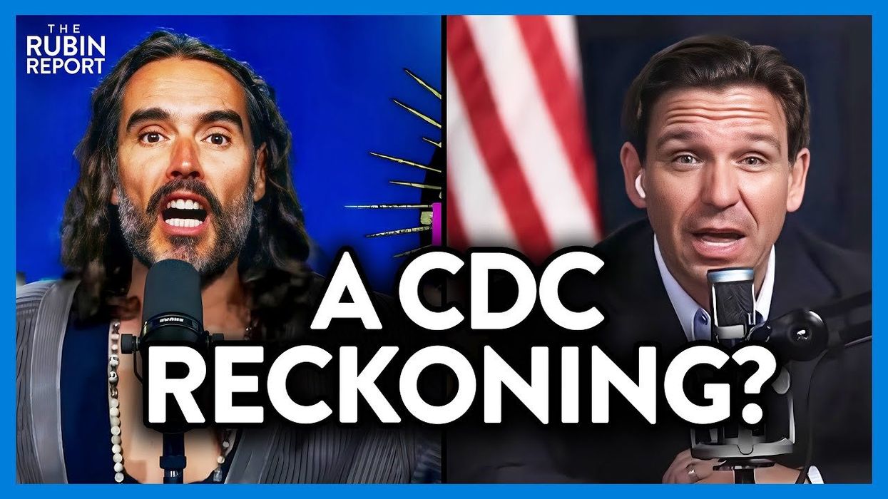 Russell Brand is really excited about DeSantis' plan for Fauci & the CDC