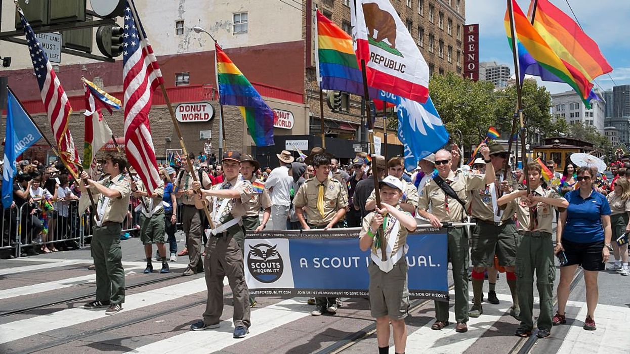 Scandal-plagued Boy Scouts of America pitch a tent for LGBT activists at national jamboree