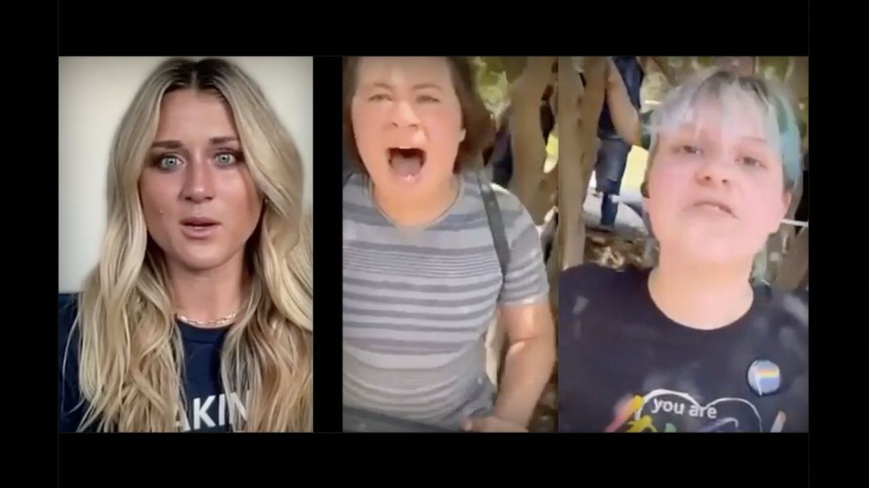Riley Gaines: Gang of 'soulless,' 'violent' leftists were spitting on women's rights advocates, cursing at young girls amid women's sports bill signing in Texas
