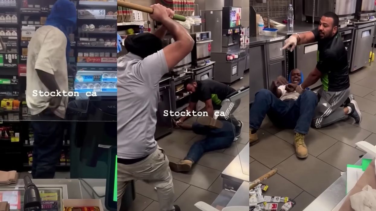 7-Eleven clerks who beat down thief in viral video will not be charged, district attorney confirms