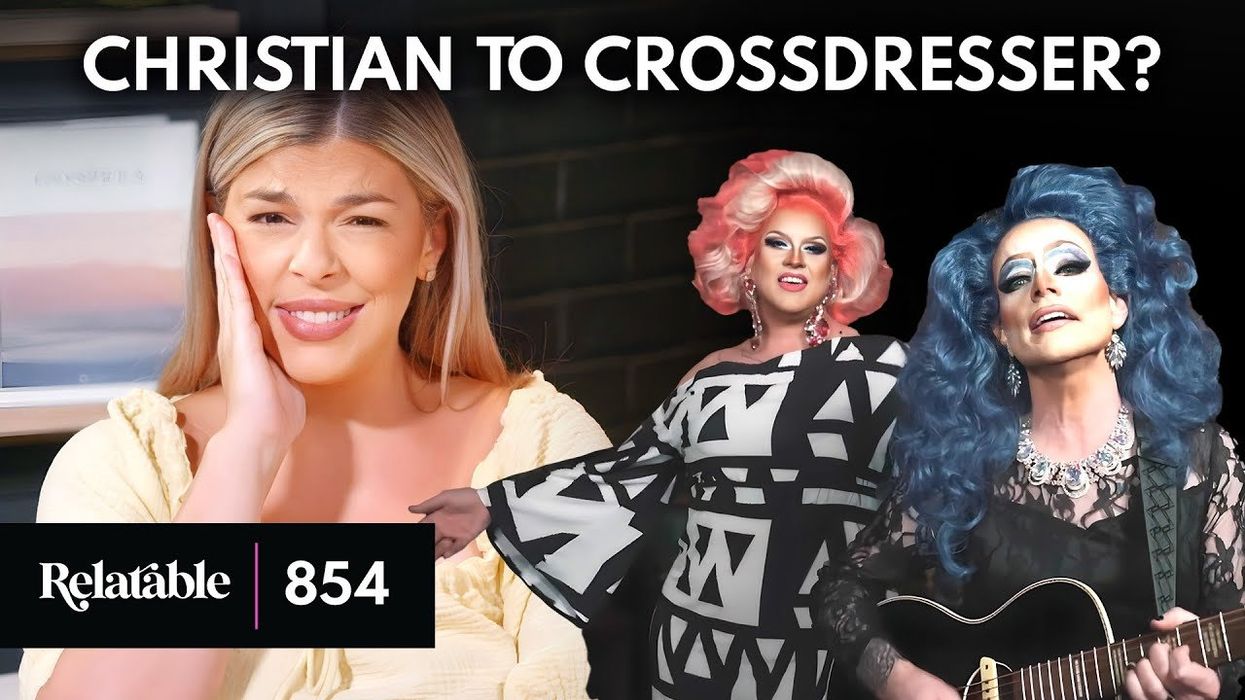 Another Christian artist deconstructs and goes ... DRAG?!