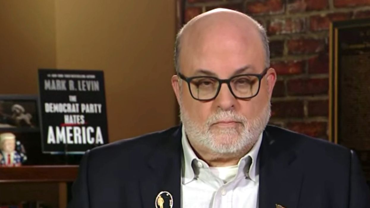 Mark Levin says Facebook and Instagram have blocked ads for his book because of the anti-liberal title