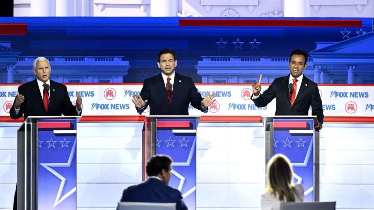 Trump was 'the elephant not in the room' at the first Republican presidential primary debate of the 2024 cycle