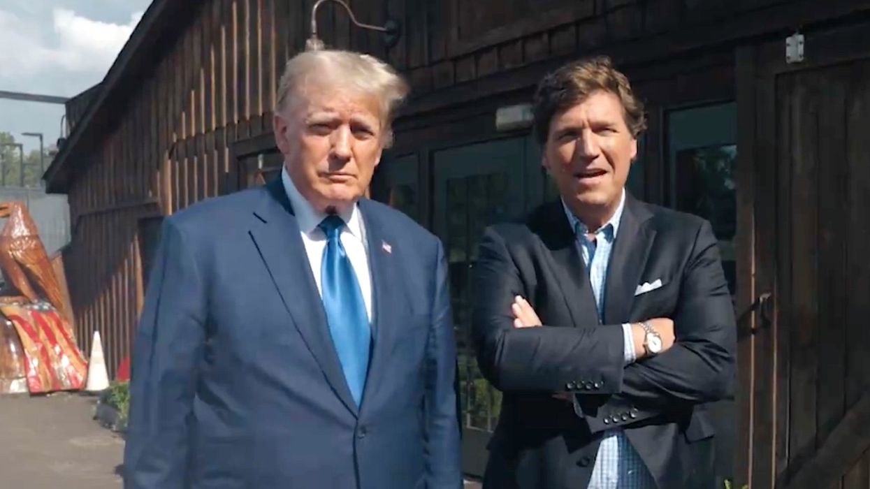 Trump garners tens of millions of views with Tucker Carlson interview to compete against Fox News GOP debate