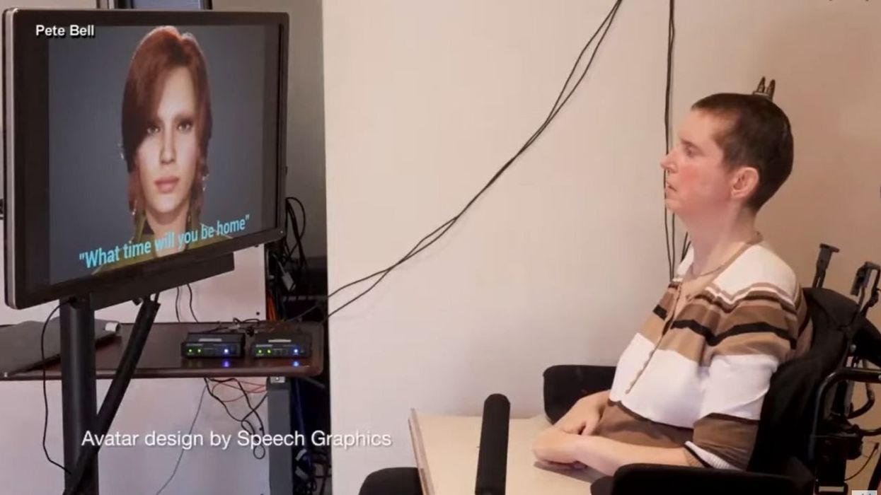 AI helps paralyzed woman ‘speak’ for first time in years using copy of her recorded voice
