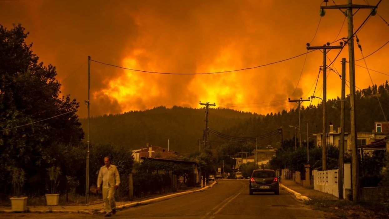 160 people arrested on arson charges for Greek wildfires for which the media previously said climate change was to blame