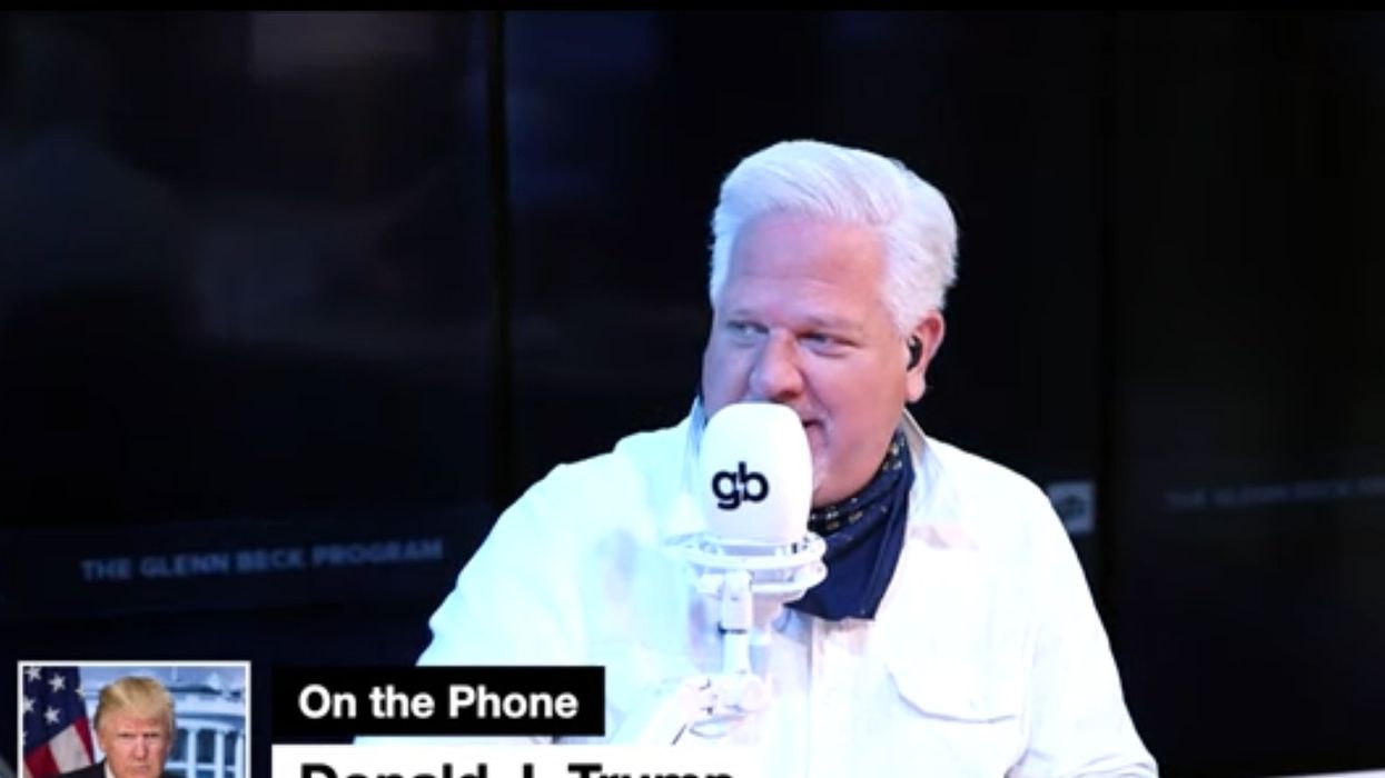 Trump tells Glenn Beck the American people see through Democrats' efforts to lock him up: 'Every case is a scam' like 'Russia, Russia, Russia'