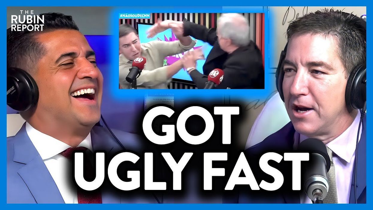 THIS is what made Glenn Greenwald get into an ON-AIR FISTFIGHT