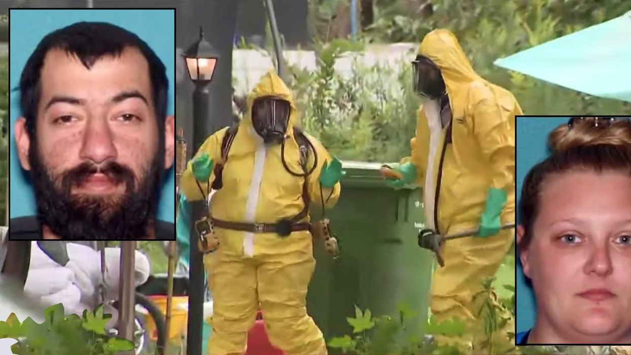 Couple arrested after cops find 9-year-old boy living in home with dozens of dead and dying foster dogs