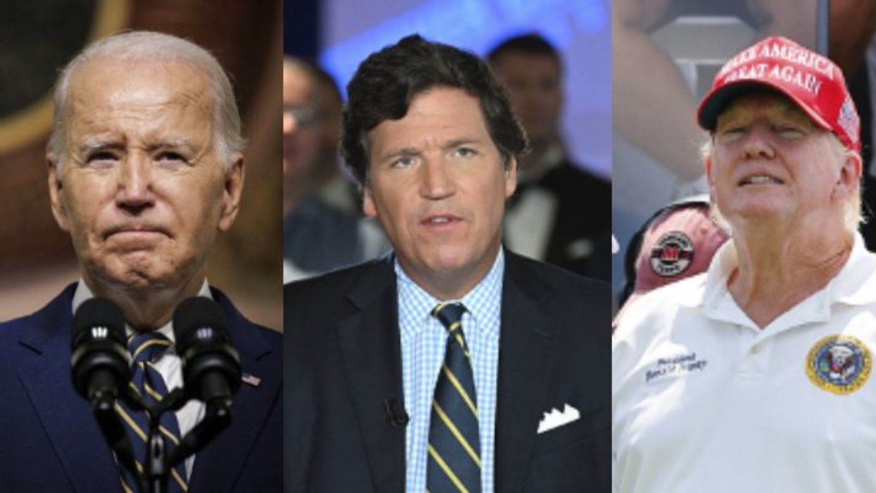 Tucker Carlson agrees '100%' with Dave Portnoy that Biden and Trump are 'too old' to be president, takes shot at Mitch McConnell