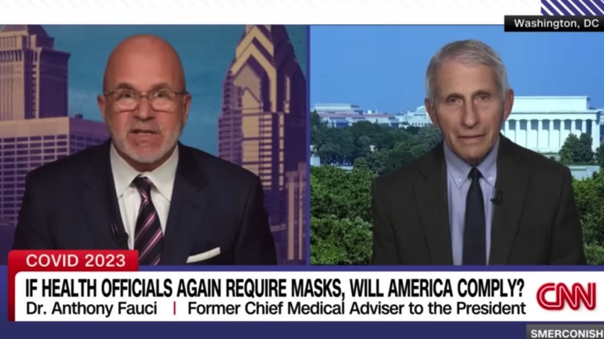 CNN host shocks viewers when he confronts Dr. Fauci with study, expert analysis on mask efficacy