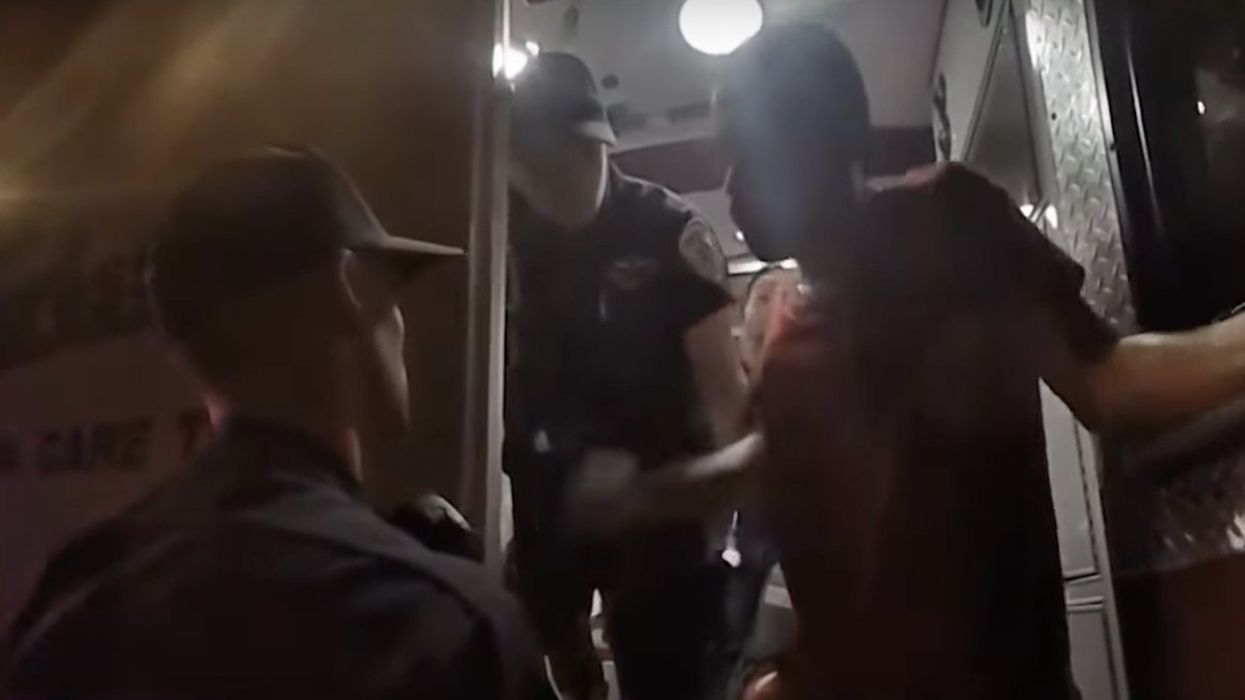 Punk on parole accused of punching cop in face, breaking his nose. Judge releases suspect with no bail.