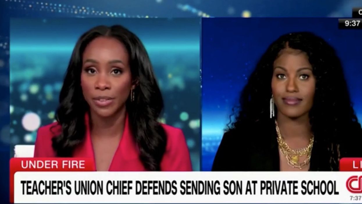 CNN host exposes hypocrisy of Chicago teachers' union boss with her own words: 'That was literally your language'