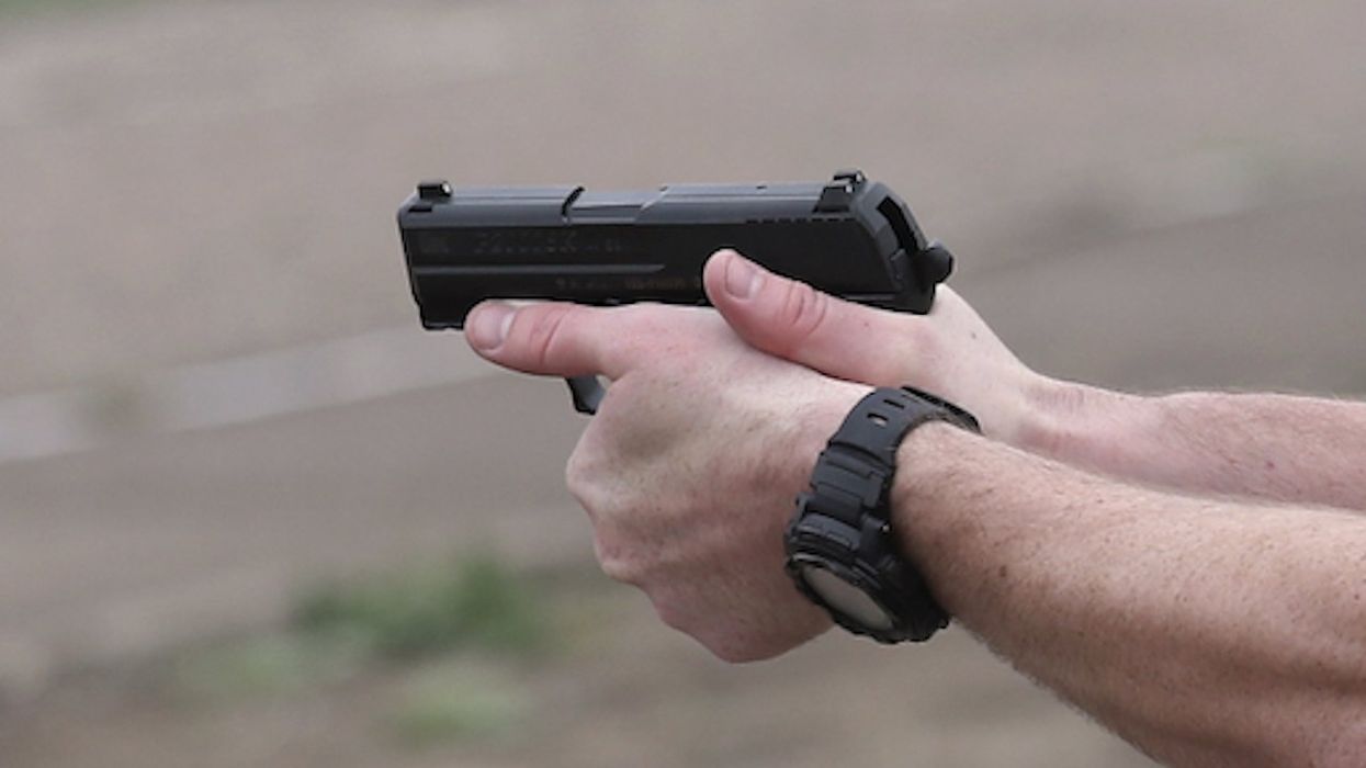 Gun-toting farmer pulls out his weapon, detains pair of alleged burglars inside his shop until cops arrive