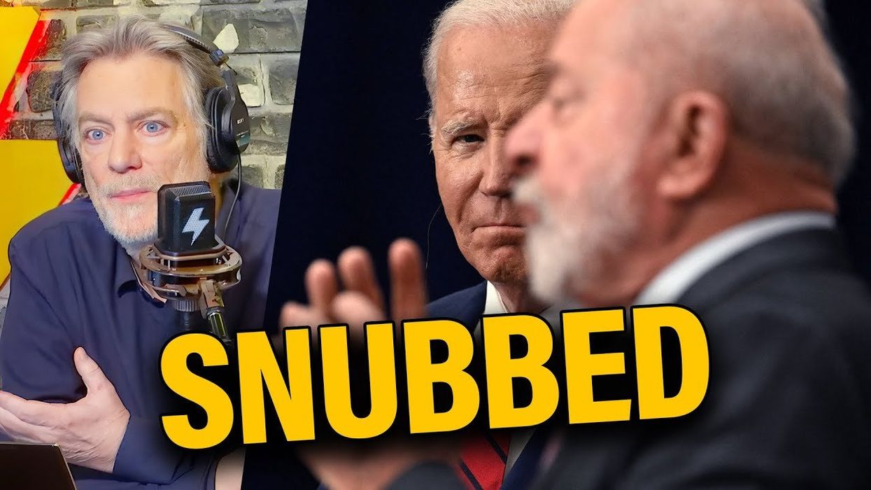 Watch Brazil’s president get PISSED when Joe Biden SNUBS him TWICE on international stage