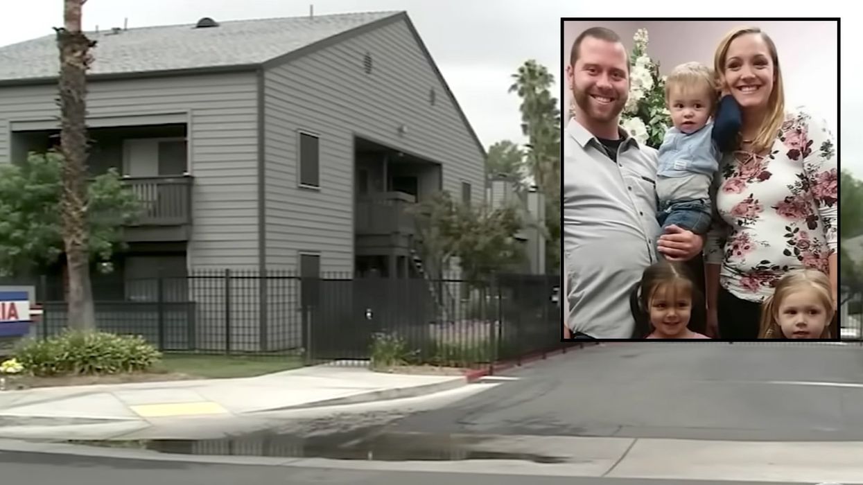 California man says his wife was stabbed to death after asking couple doing drugs to move away from their kids' window