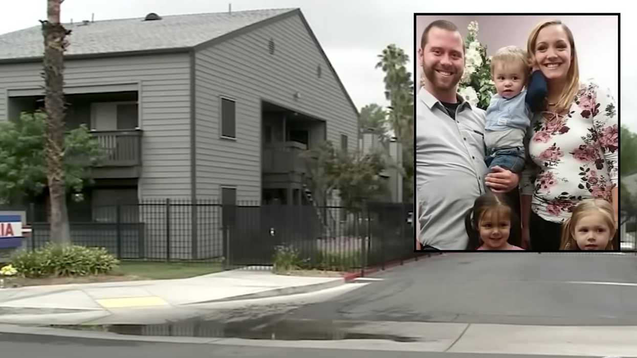 California man says his wife was stabbed to death after asking couple doing drugs to move away from their kids' window