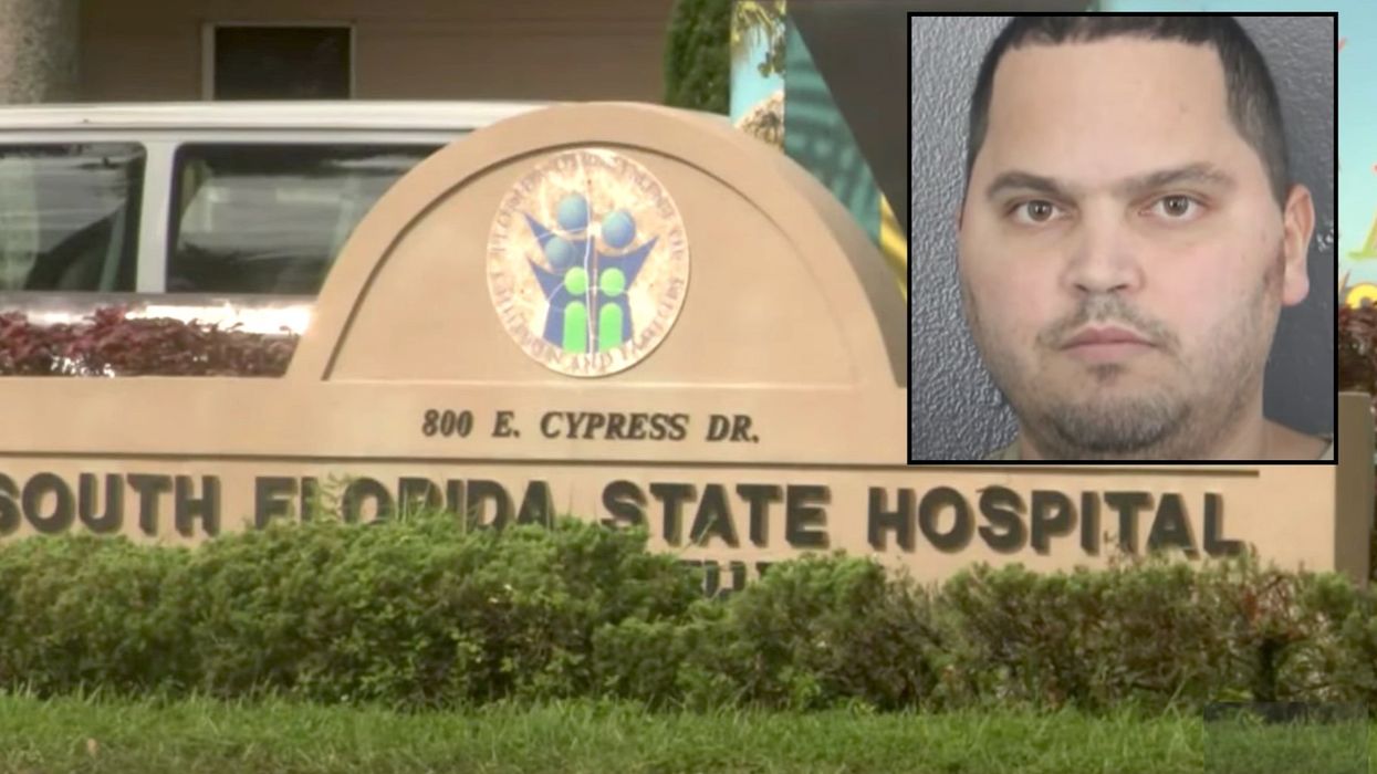Florida police say mental patient gouged out eyes of roommate after argument about a towel: 'There was a lot of blood'