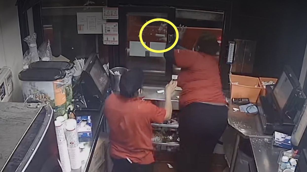 Jack in the Box worker opens fire at family's car after curly fries argument, newly released video reportedly shows